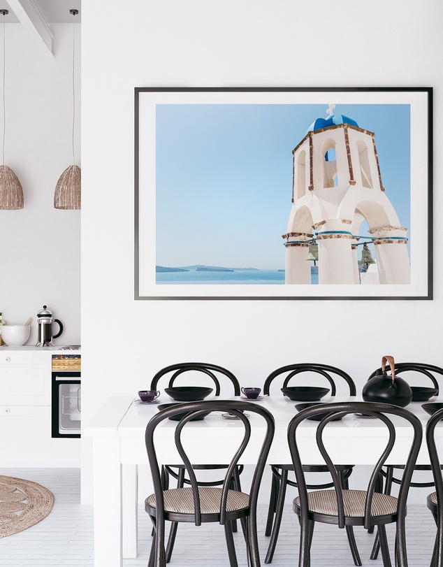 LEGGERA - Santorini Blues Print