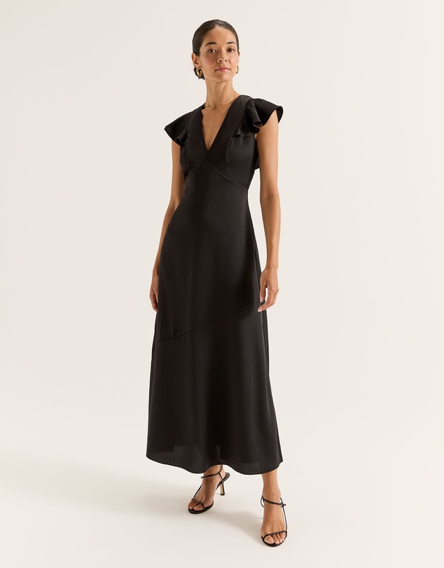 Review - Montreal Flounce Sleeve Dress
