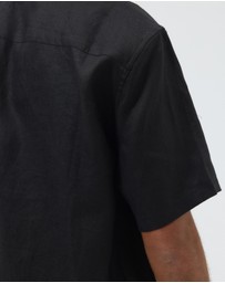 AERE - Euro Resort Linen Camp Collar Shirt