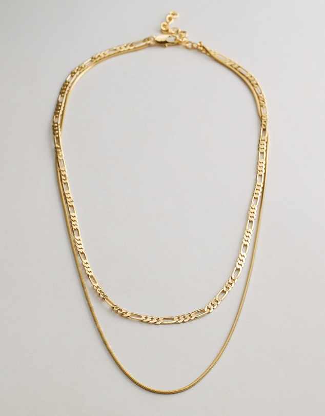 Luv Aj - Cecilia Chain Necklace Stack