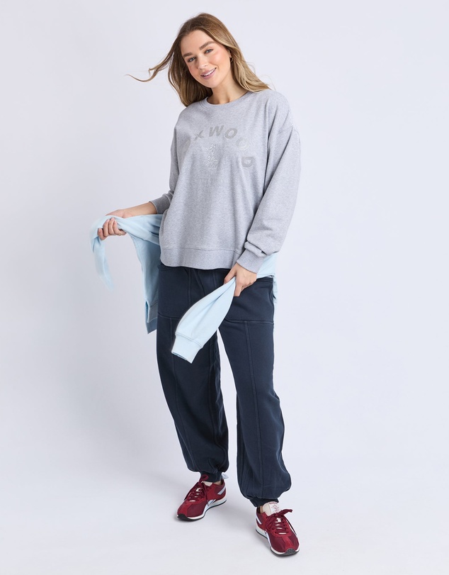 Foxwood - Effortless Crew Grey Marle