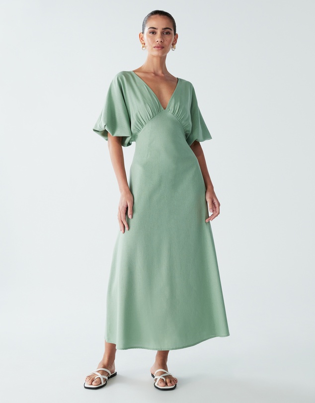 ST MRLO - Palm Midi Dress