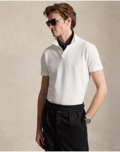Polo Ralph Lauren - Custom Slim Fit Stretch Mesh Polo Shirt - ICONIC EXCLUSIVE