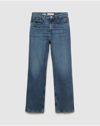M.N.G - Matilda Medium-Rise Straight-Fit Jeans