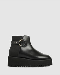 B.Coops - Arwen Flatform Ankle Boots