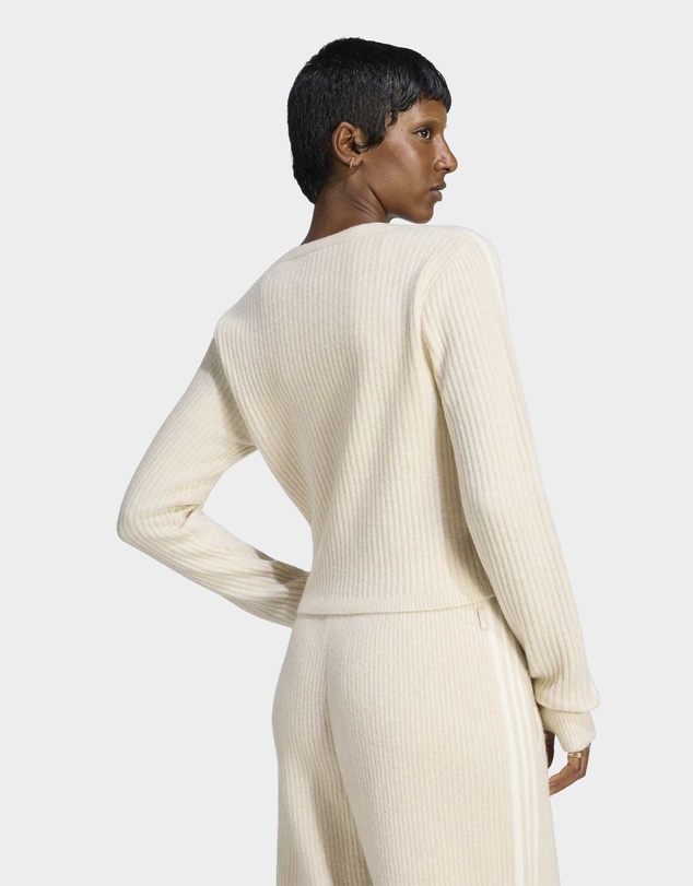 adidas Originals - ADIDAS ORIGINALS BY JENNIE KNITTED WRAP AROUND CARDIGAN Womens