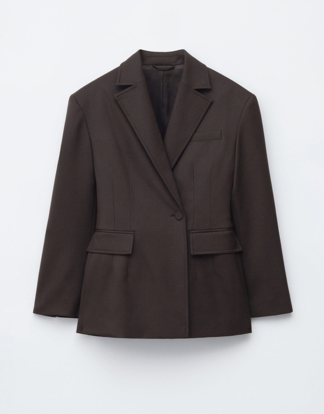& Other Stories - Double-Breasted Wool Blazer