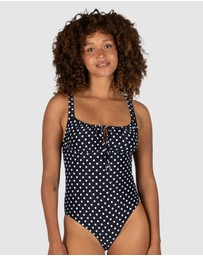 Baku Swimwear - Parisian Summer Retro One Piece Swimsuit