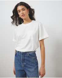 Atmos&Here - Organic Boyfriend Pocket Tee