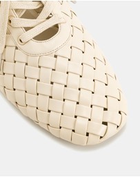 JW PEI - Kayla Weave Strap Flat Shoes