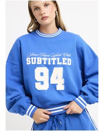 Subtitled - Saint Tropez Crew Neck Jumper
