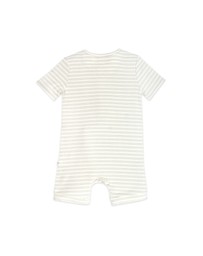 Kynd Baby - Day or Night Onesie Short Sleeve in Sage Stripe