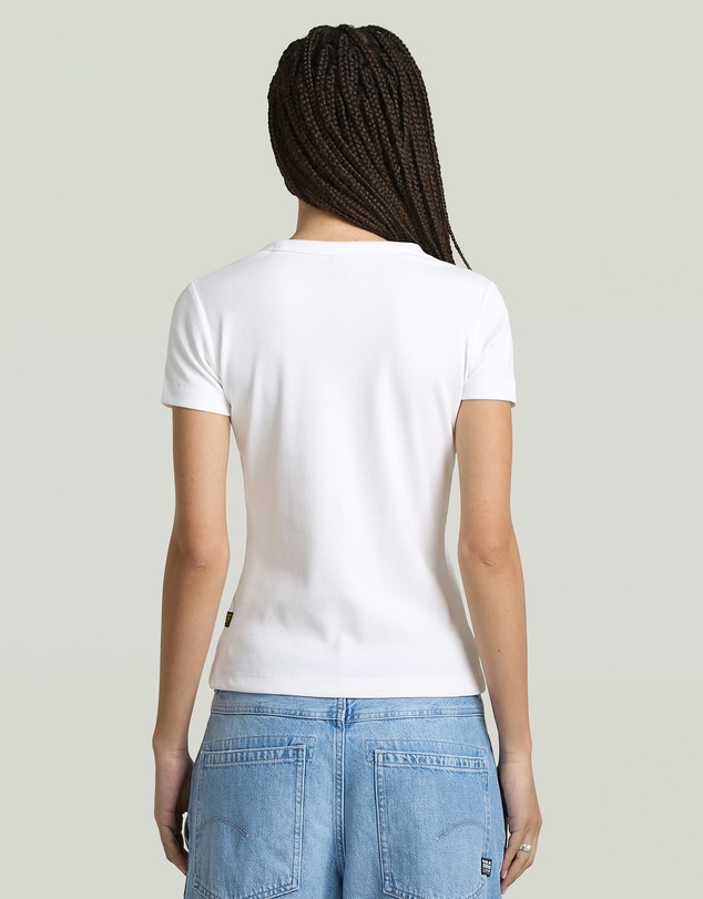 G-Star - Rib Cap Sleeve Tee