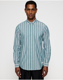 Scotch & Soda - Regular Fit Dobby Stripe Shirt