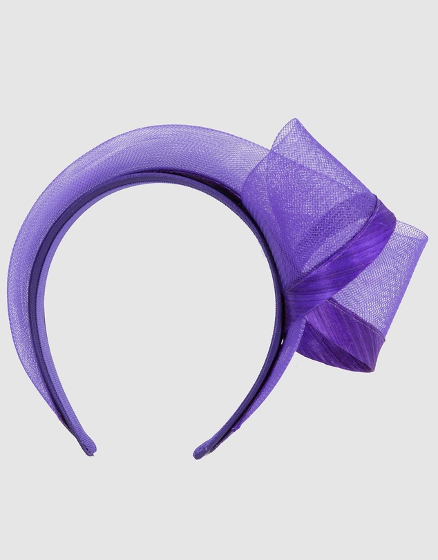 Fillies Collection - Purple Headband Fascinator