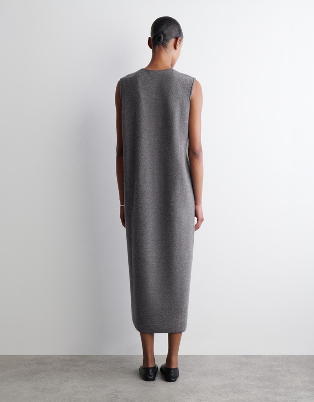 COS - Boiled-Wool Midi Dress