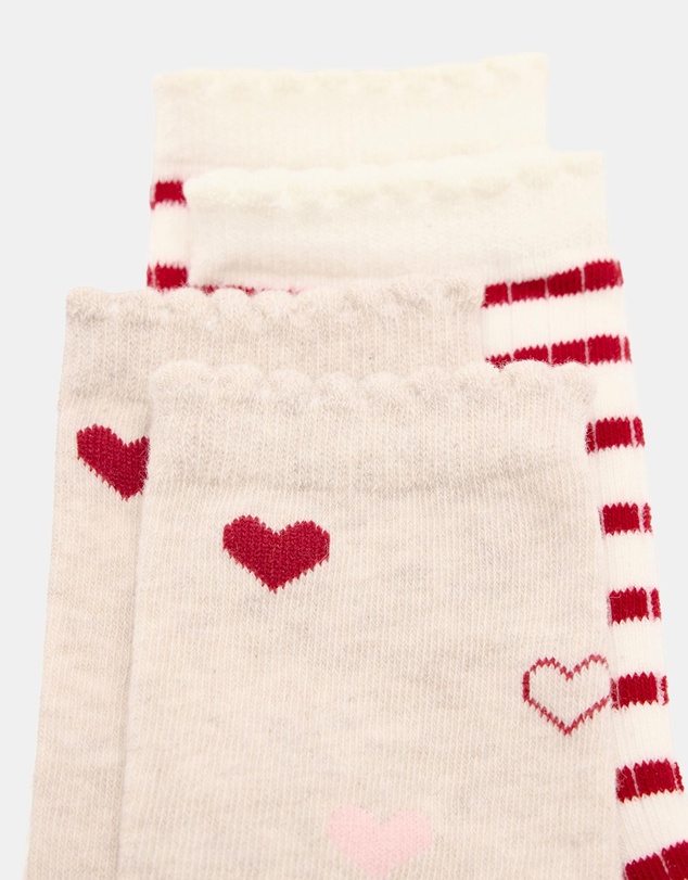 M.N.G - 2-Pack Lovely Socks - Teens