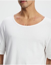 Surrounded By Ghosts - The Onyx Slim Rib Knit T-Shirt