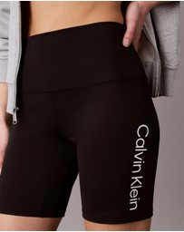 Calvin Klein - Quick Dry High Rise Tight Gym Shorts