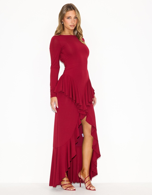 Dazie - Lulu Frill Maxi Dress