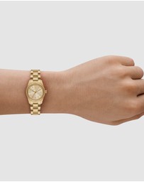 Michael Kors - Lexington Gold Tone Analogue Watch