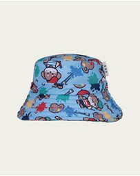 Huxbaby - Parisian Painter Pup Swim Hat - Babies