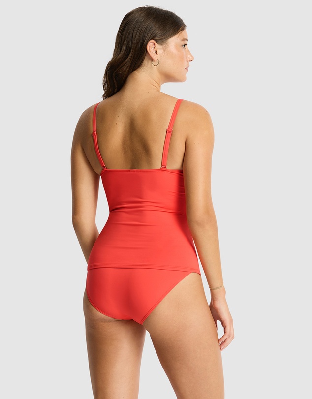 Sea Level Australia - Essentials Edit Cross Front Multifit Singlet Top