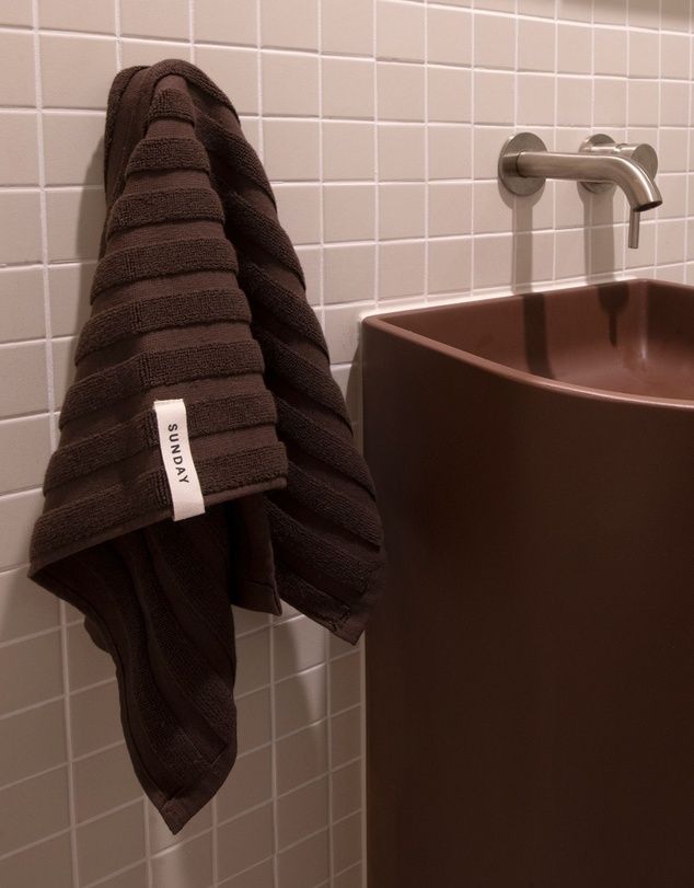 Sunday Supply Co - Chocolate Hand Towel