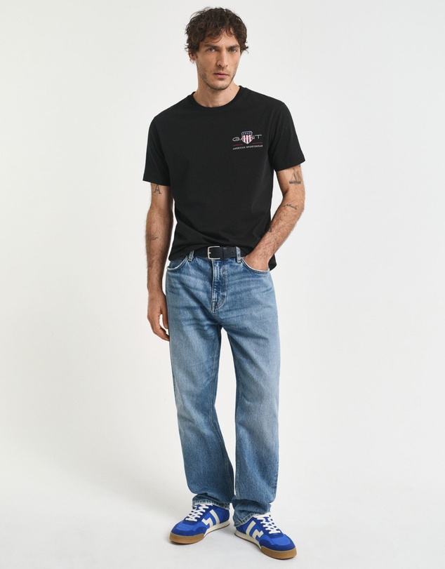 Gant - Embroidered Archive Shield T-Shirt