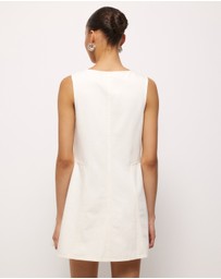 AERE - Romily Soft Denim Mini Dress