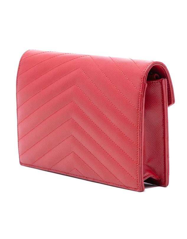 Pre-Loved by Azura Reborn - Pre-Loved Grain De Poudre Cassandre Envelope Chain Wallet