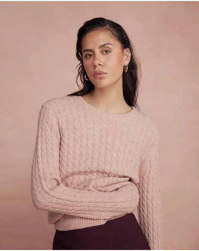 Forcast - Andie Cable Knit Jumper