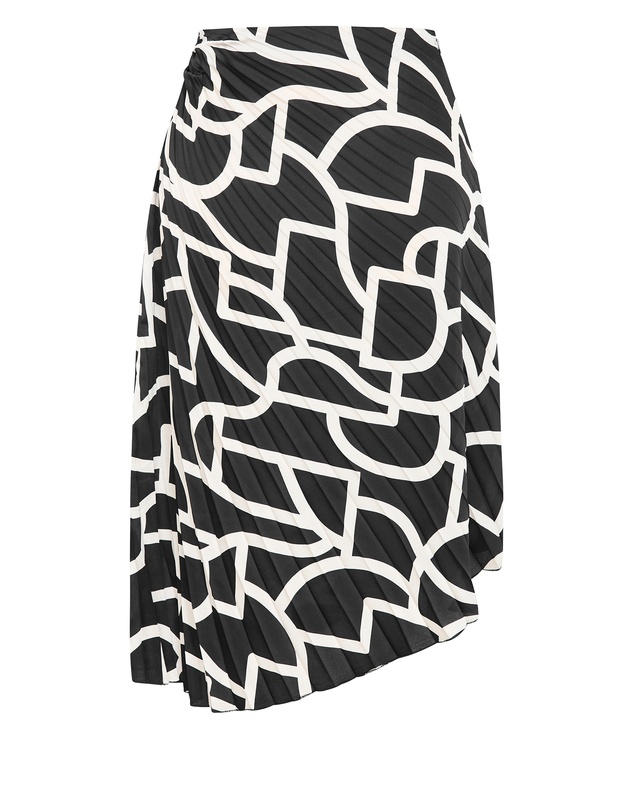 City Chic - Amaya Print Skirt