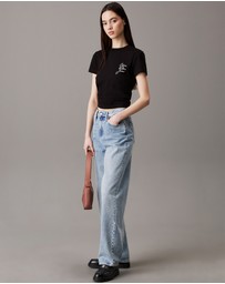 Calvin Klein Jeans - Slim Logo Baby Tee