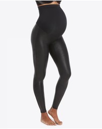 Spanx - Mama Faux Leather Leggings