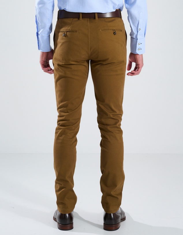 3 Wise Men - 3 Wise Men Cayden Chino Pant - Dark Brown