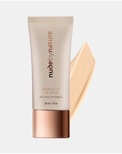 Nude by Nature - Sheer Glow BB Cream 30ml 01 Porcelain