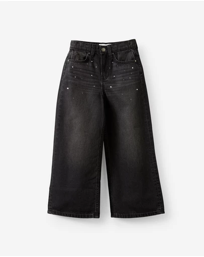 Cotton On Kids - Super Wide Leg Denim Jean