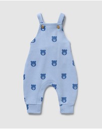 Wilson & Frenchy - Organic Waffle Overalls - Babies