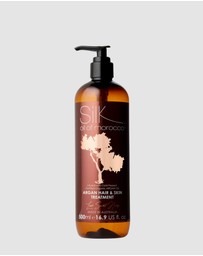 Silk Oil of Morocco - Argan Hair and Skin Treatment - Sweet Honey - 500ml
