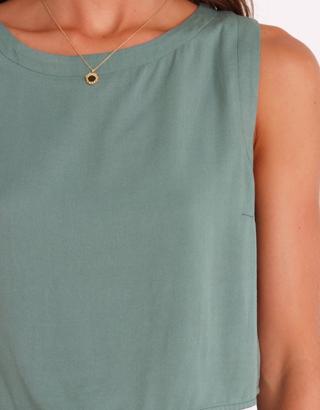Petal & Pup - Ava Top - Green