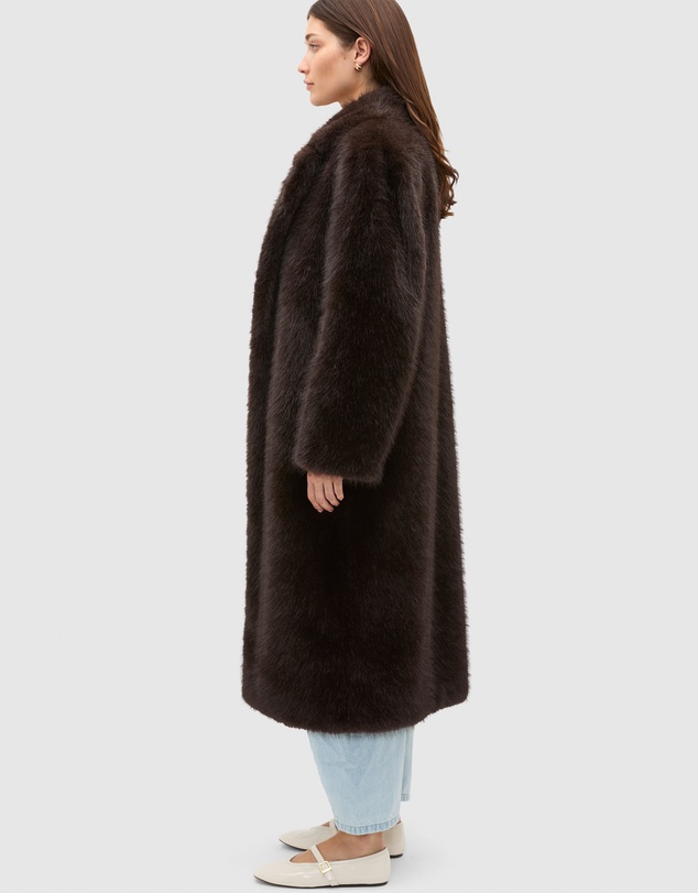 Seed Heritage - Maxi Faux Fur Coat
