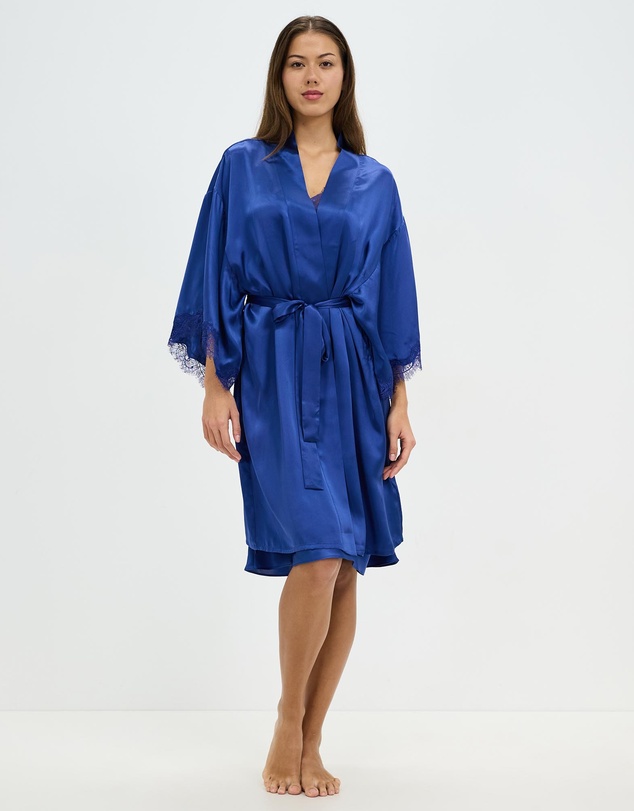 Sainted Sisters - Scarlett Silk Kimono