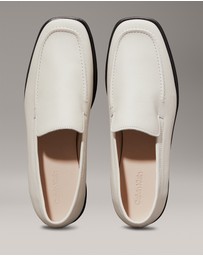 Calvin Klein - Leather Square Toe Loafers