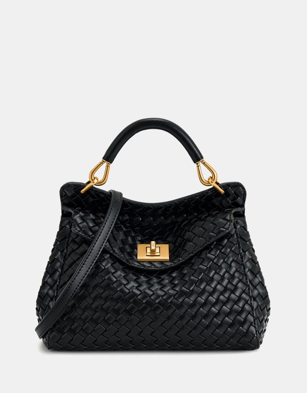 JW PEI - Lucia Classic Top Handle Woven Bag