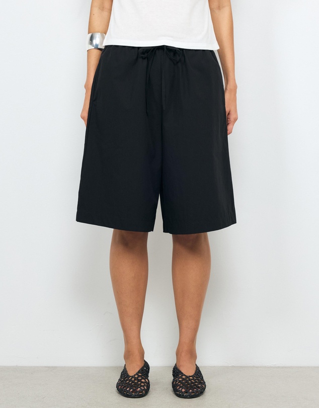 AERE - Kirra Poplin Bermuda Shorts