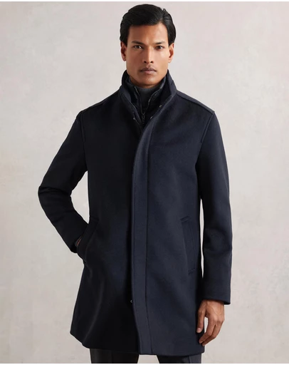 REISS - Fuel Wool-Blend Coat