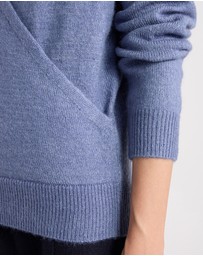 David Lawrence - Lark Wrap Knit Jumper