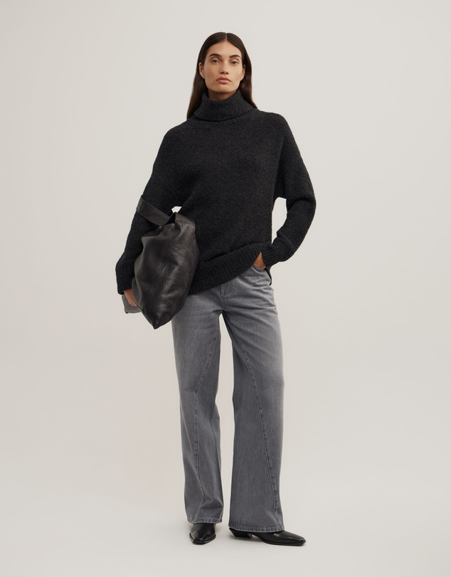 Witchery - Boucle High Neck Knit