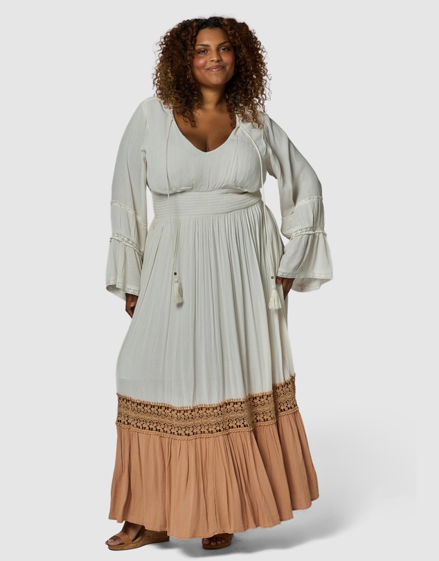 The Poetic Gypsy - Radiant Goddess Maxi Dress
